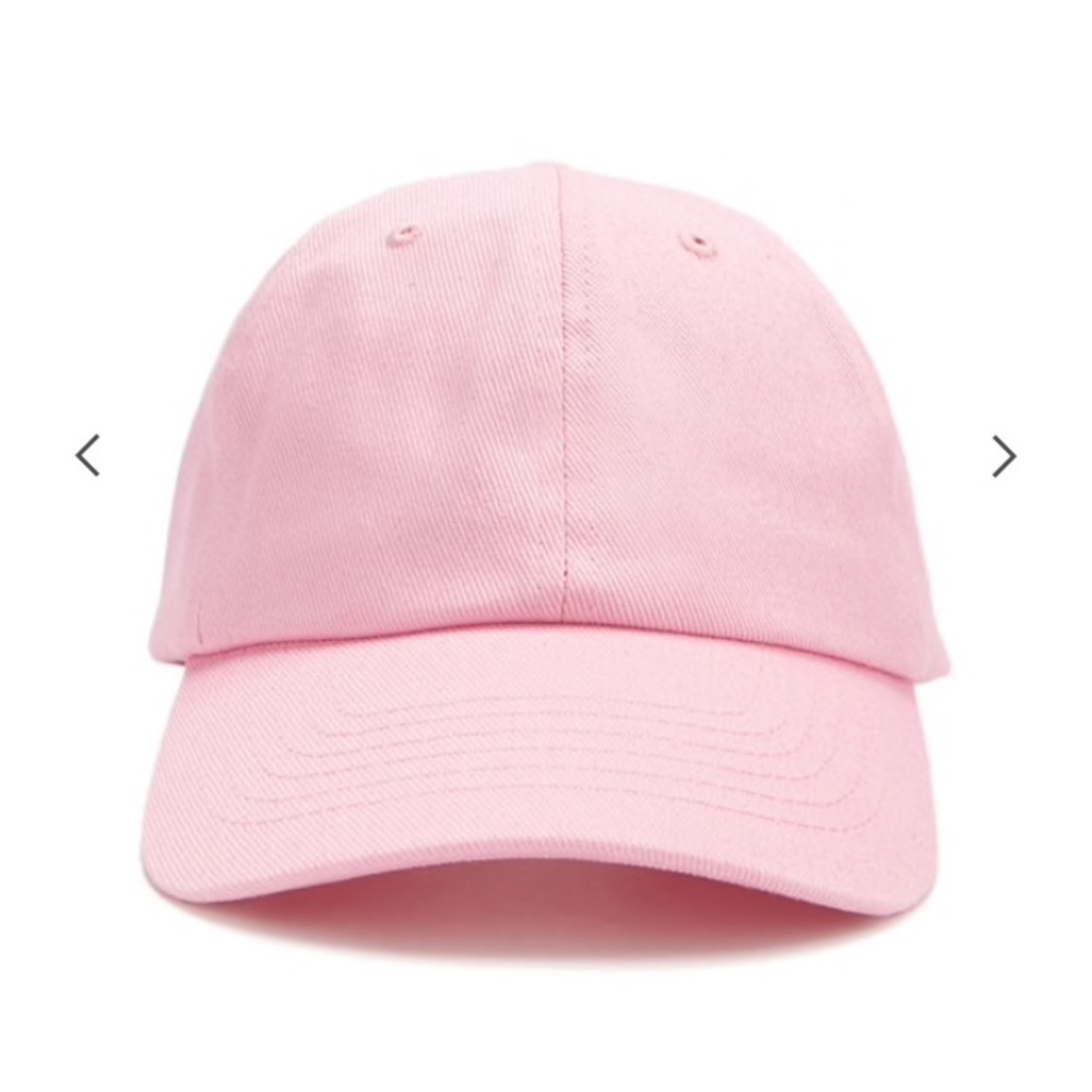 Pink baseball cap
